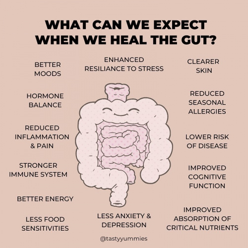 What can we expect when we heal the gut